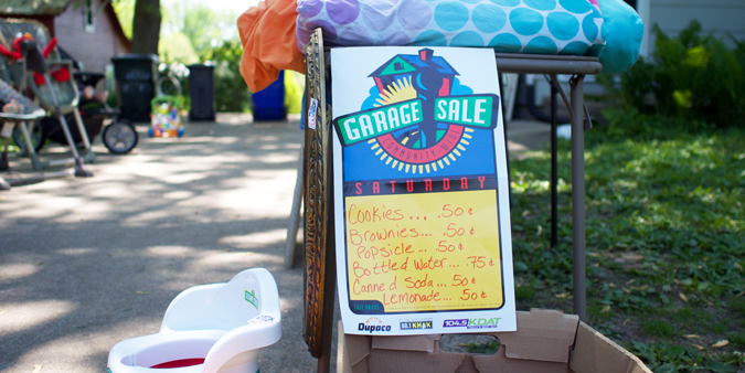 How A Garage Sale Can Help You Spark Joy For Others Dupaco